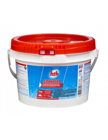 HTH - Chlore granulés sans stabilisant - 5 kg