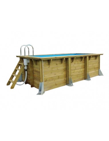 Piscine bois Ubbink Azura 450 x 250 x H 126 cm