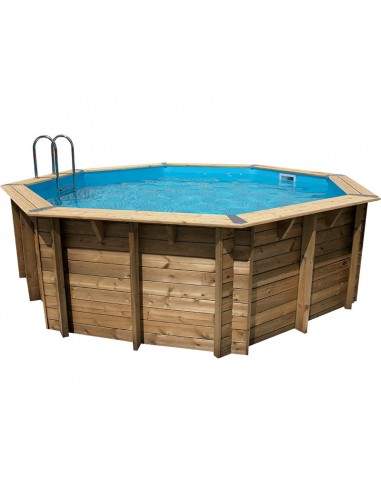 Piscine bois Ubbink Océa Ø 430 x H 120 cm