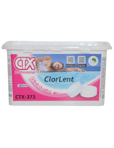 Chlore lent galet de 250 g - 1 Kg CTX-373