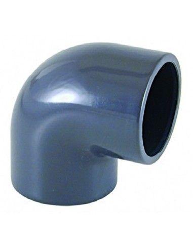 Coude PVC 90° à coller Ø63 mm