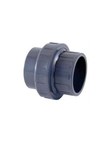 Raccord PVC union 3 pièces à coller Ø63 mm