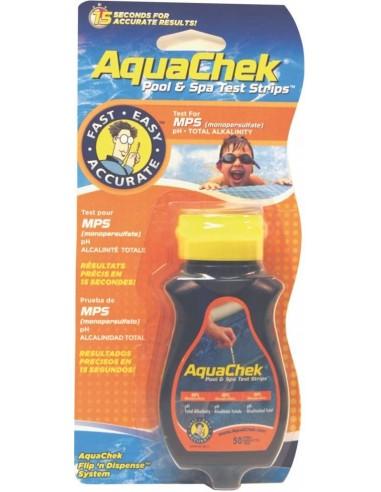 Bandelettes d'Analyse Aquachek: Oxygène Actif