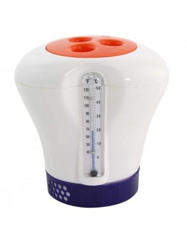 Doseur flottant ajustable avec thermomètre - Funshine