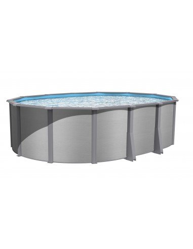 Piscine en acier Pacific ovale 3,70 x 6,20 x 1,32m