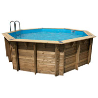 Piscine en bois